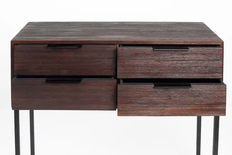 Koop Vandaag Housecraft Living Webster Ladekast/ Kast Klein 4 lades Teakhout Bruin