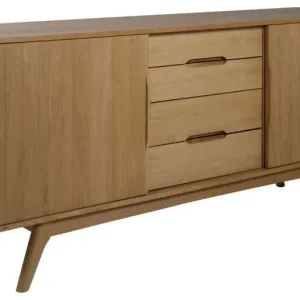 Exclusief Dressoir - Naturel Eiken - 180x44x84cm - Mylla