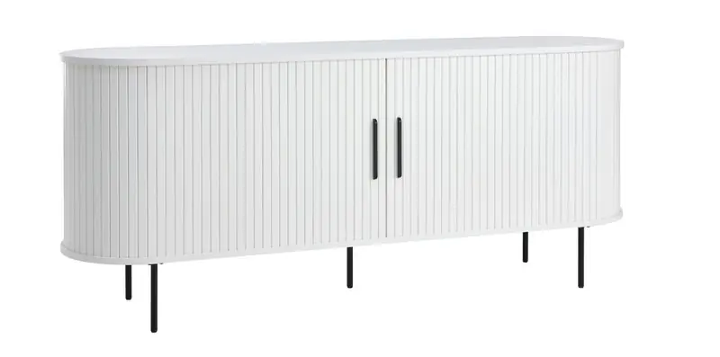 Dressoir Wit Eikenhout - 180x45x76cm - Nola Exclusief