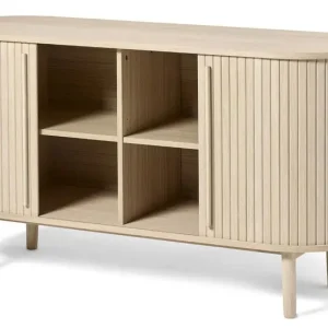 Dressoir Licht Eikenhout - 140x45x76cm - Meta Wereldwijde Verzending