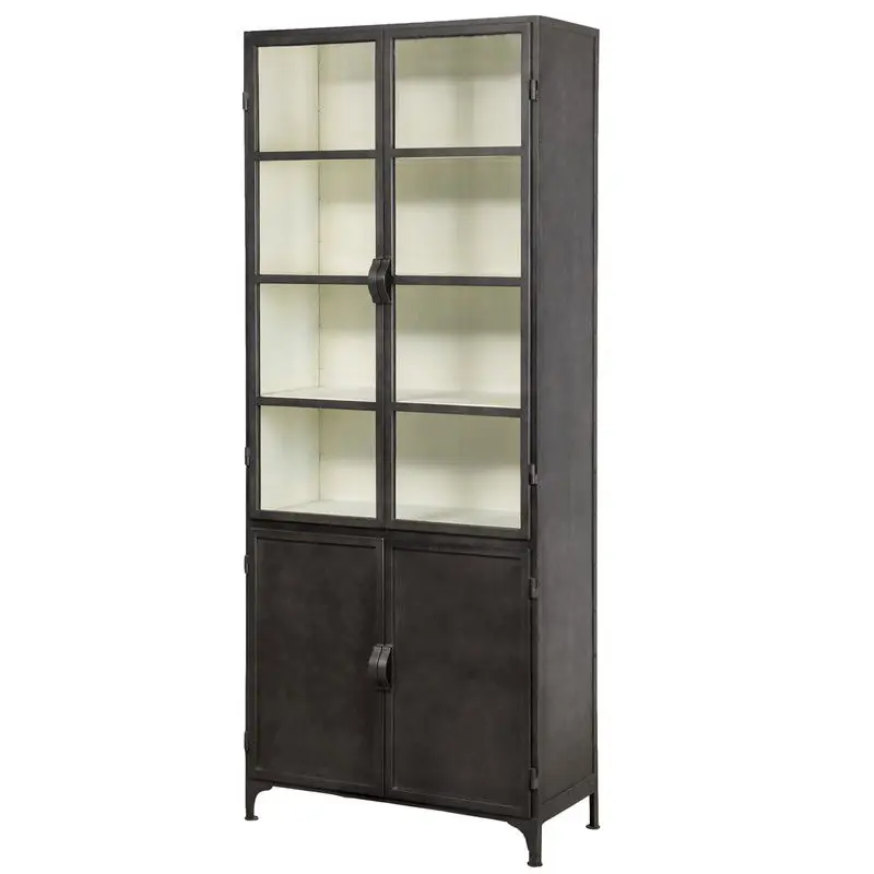 Exclusieve Aanbieding New Routz Vitrinekast Seattle Zwart