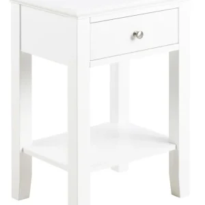 Nachtkastje Wit - Open - 45x34x62,8cm - Koster Hete Deal