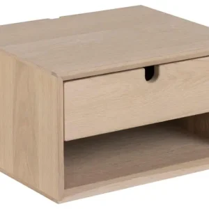 Korting Nachtkastje Naturel - 37x32x21cm - Dysta