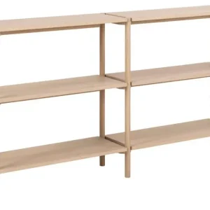 Modern Boekenkast Wit - 169x30x88,4cm - Ronna