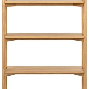 Boekenkast Naturel - 86x30x160cm - Ronna Veilige Betaling