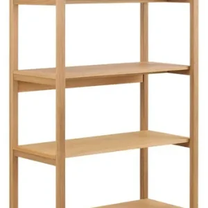 Boekenkast Naturel - 80x40x199,2cm - Mista Gereduceerde Prijs