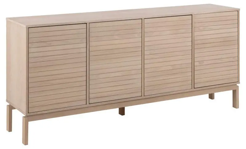 Dressoir - Wit Eiken - 180x40x80cm - Klevik Handgemaakt