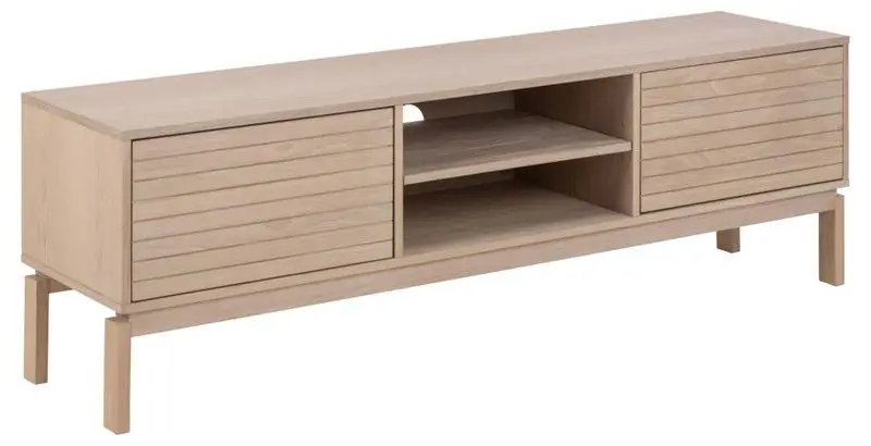 Tv-Meubel - Naturel - 160x40x50cm - Klevik Favoriet