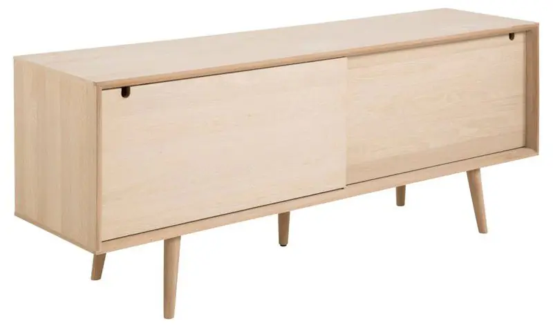 Dressoir - Wit Eiken - 180x45x71cm - Dysta In De Mode