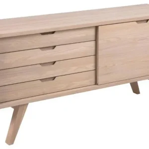 Professioneel Dressoir - Wit Eiken - 160x45x72cm - Annie