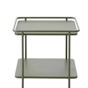 Rechtstreeks Van De Fabrikant Nachtkastje Groen Metaal - 45x45x44,3cm - Yuba