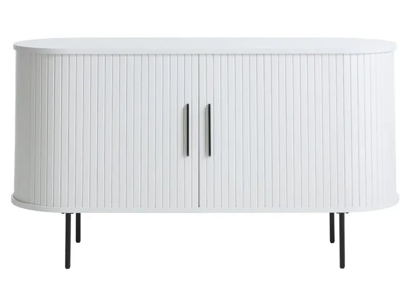 Dressoir Wit Eikenhout - 140x45x76cm - Nola Origineel
