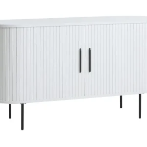 Uitverkoop Dressoir Wit Eikenhout - 120x45x76cm - Nola