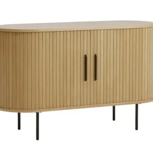 Dressoir Naturel Eikenhout - 120x45x76cm - Nola Alleen Vandaag