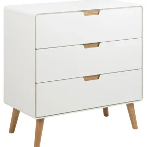 Direct Beschikbaar Dressoir Naturel - 3-lades - 80x40x80cm - Lowy