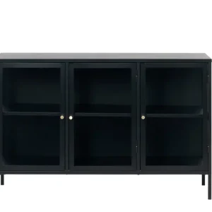 Dressoir Zwart - 40x132x85cm - Metaal - Dressoir Carmel Aanbieding
