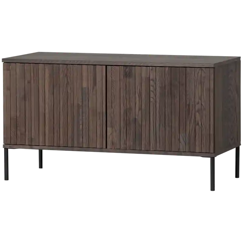 Nu Kopen WOOOD New Gravure Tv Meubel - Essen - Espresso - 56x100x44
