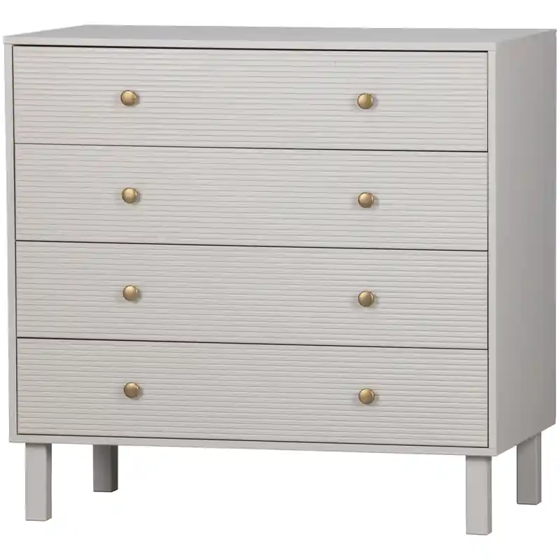 WOOOD Madu Ladekast - Grenen - Wolkengrijs - 91x94x52 Weekendaanbieding