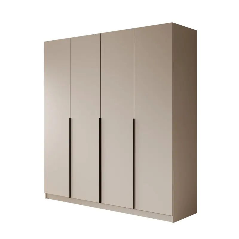 Op = Op Meubella - Kledingkast Sabre - Beige - 200 cm