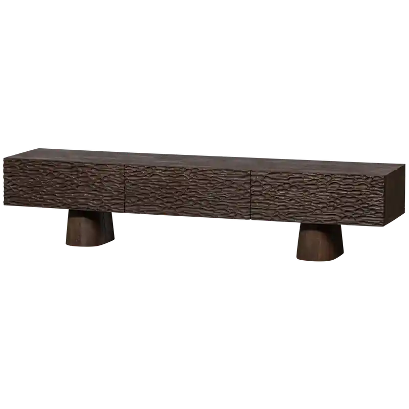WOOOD Crumble TV-Meubel - Mango - Walnoot - 50x160x46 Shop Nu