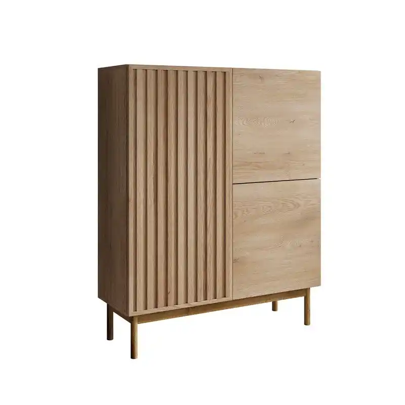 Meubella - Dressoir Storm - Eiken - 106 cm Korting
