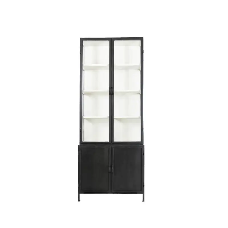 New Routz Vitrinekast Detroit Small Black Tijdelijk Beschikbaar