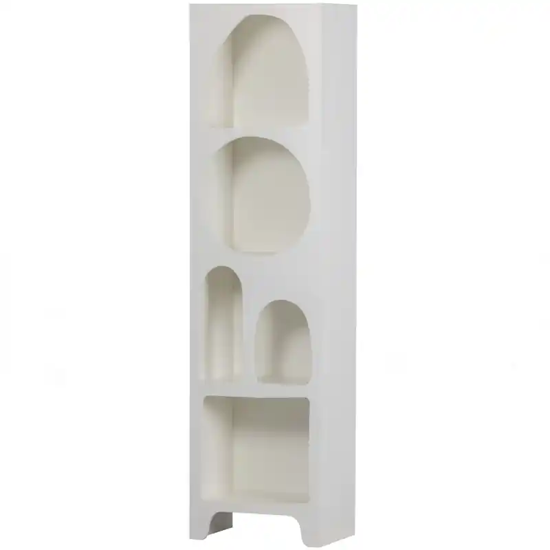 Betaalbaar WOOOD Caz Vakkenkast - Plywood - Wit - 180x48x32