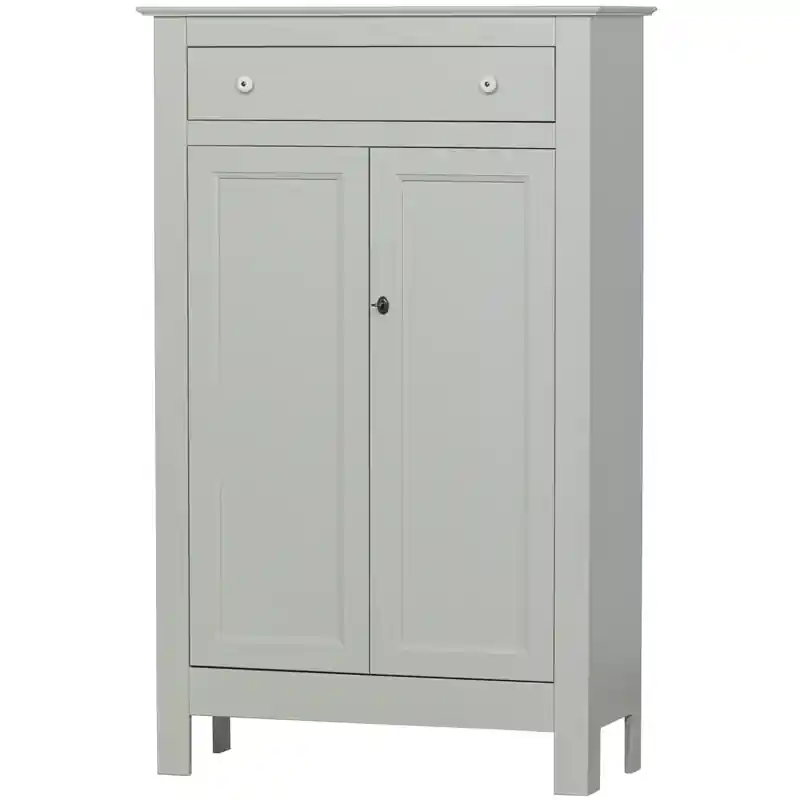 Trendy WOOOD Eva Meidenkast - Grenen - Mist - 150x93x40