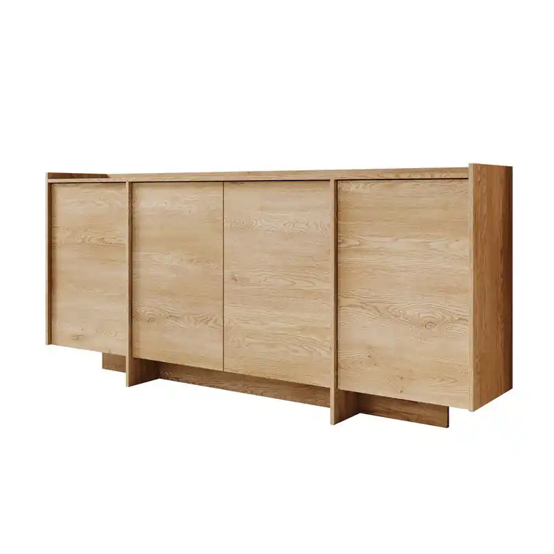 Nu Kopen Meubella - Dressoir Jaxon - Eiken - 200 cm