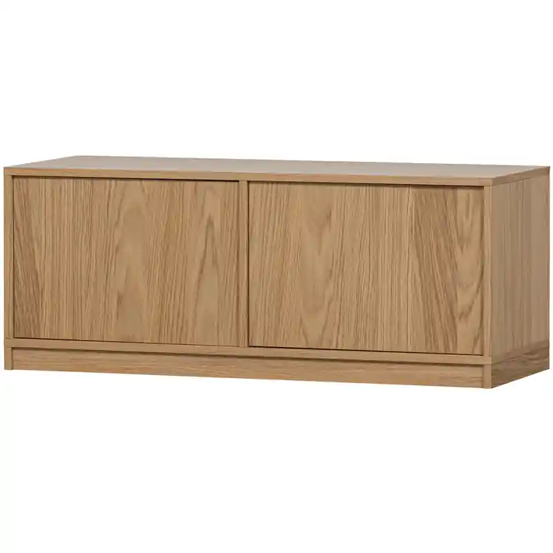 Beperkte Voorraad vtwonen Modulair Onderkast - Eikenhout Fineer - Naturel - 44x110x40