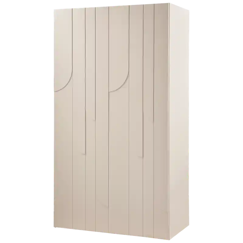 WOOOD Rain 2-deurs opbergkast - Grenen - Dust - 200x110x57 cm Ambachtelijk