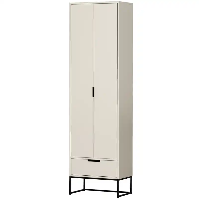 Plaats Bestelling WOOOD Silas Hoge Kast - Grenen - Dust - 210x60x36