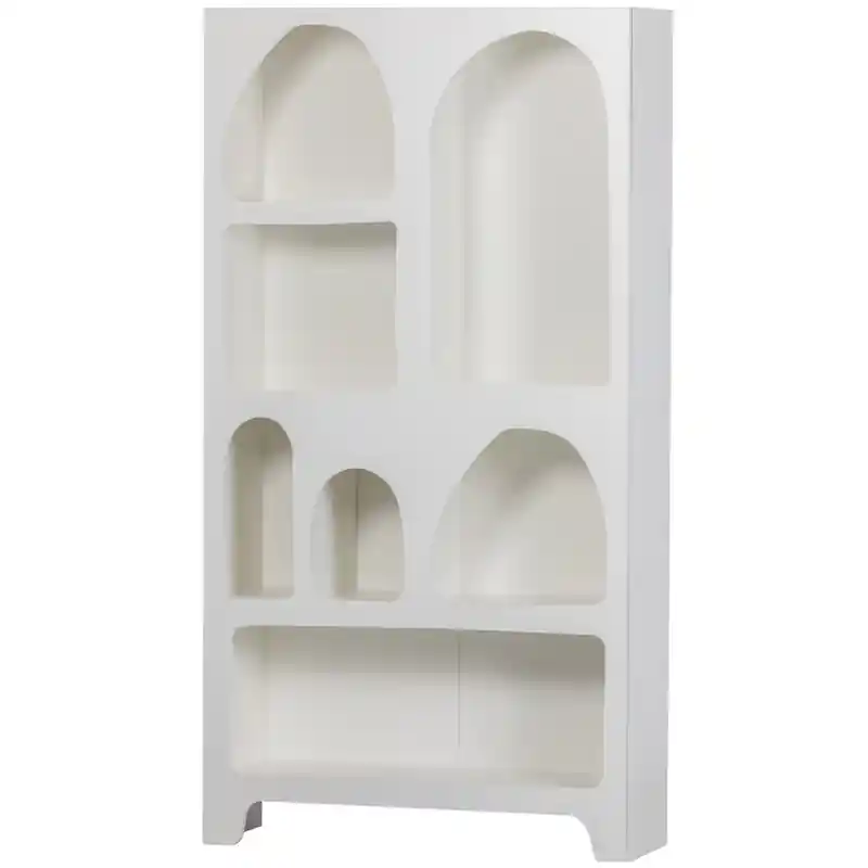 WOOOD Caz Vakkenkast - Plywood - Wit - 180x95x32 Favoriet