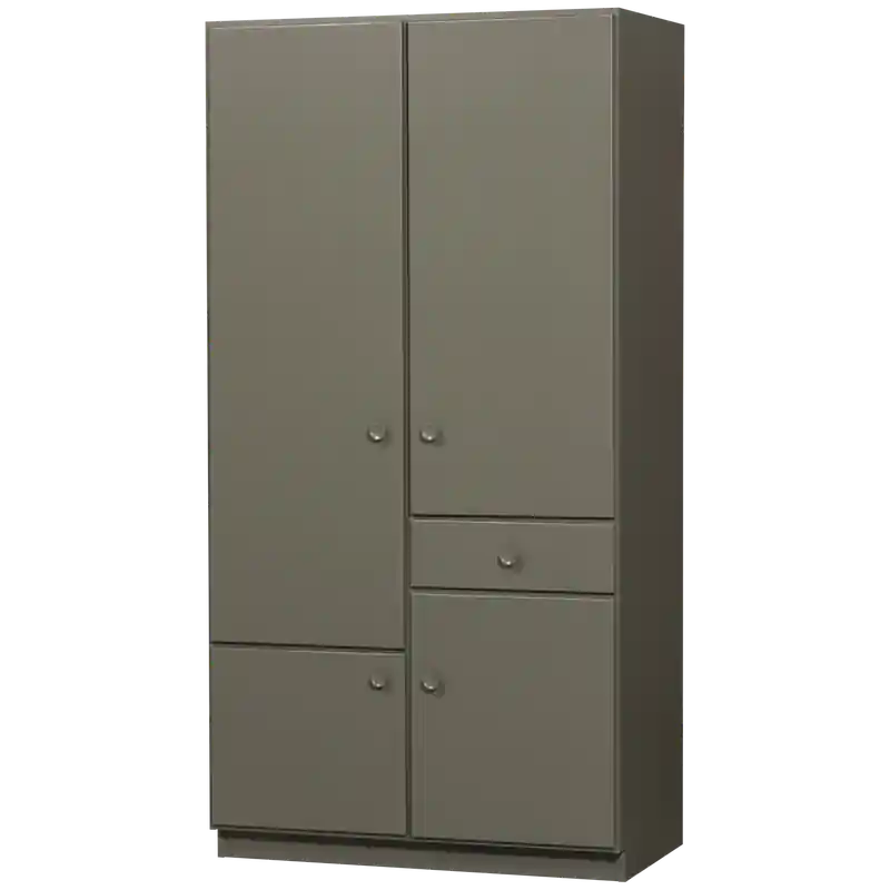 Merkproduct WOOOD Alfie Kledingkast Smal 107 cm - Grenen - Forest