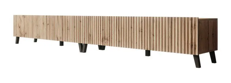 Meest Verkocht Meubella - TV-Meubel Pepinos 2 - Eiken - 300 cm