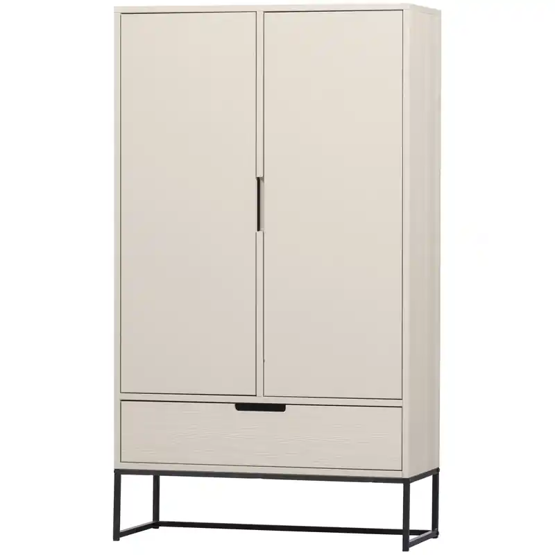 WOOOD Silas 2-Deurs Kast - Grenen - Dust - 149x85x36 Must-Have