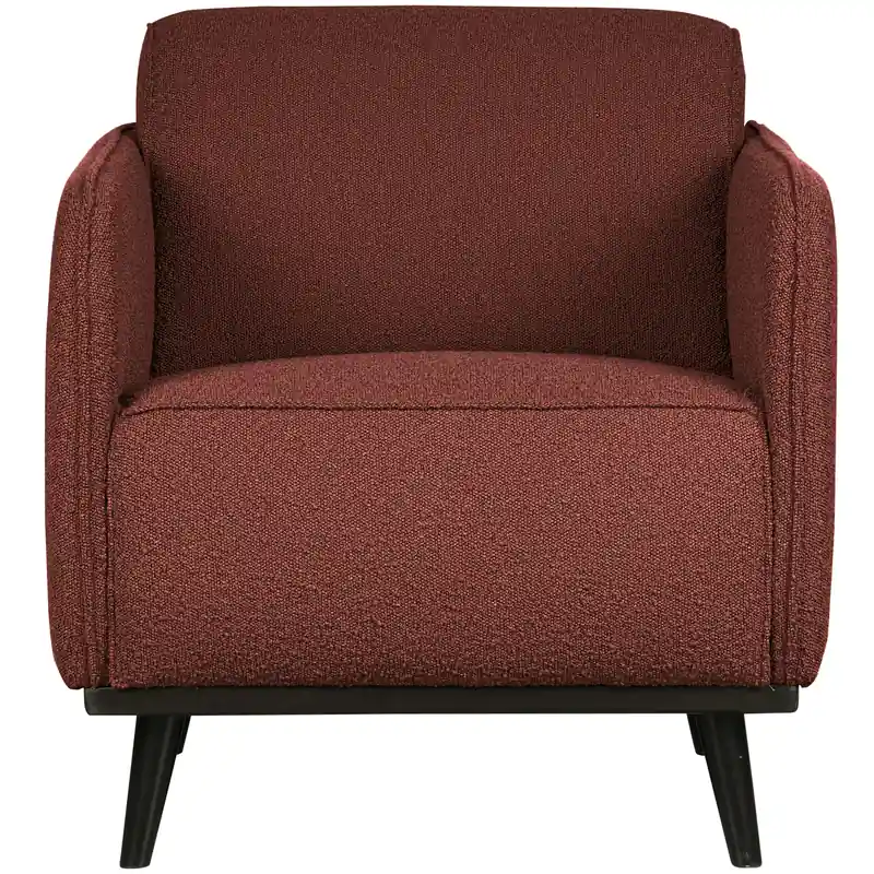 WOOOD Statement Fauteuil - Polyester - Chestnut - 77x72x93 Exclusief
