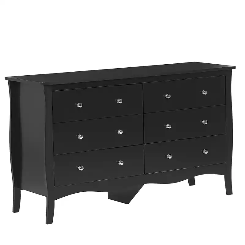 WINCHESTER - Commode - Zwart - MDF Exclusieve Aanbieding