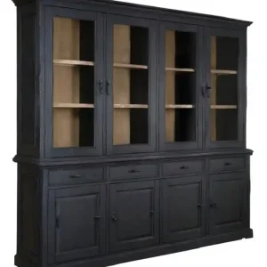Ardenne Vitrinekast met 2x4 Deuren en 4 Laden – Ashford & Co Seizoensaanbieding