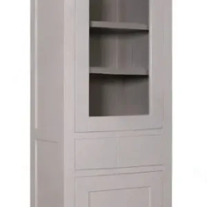 Fabrieksprijs Velin Vitrinekast L met 2x1 Deur en 1 Lade – Ashford & Co