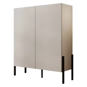 Fabrieksprijs Meubella - Dressoir Jordy - Beige - 114 cm