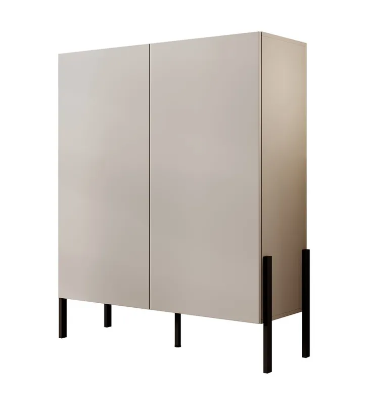 Fabrieksprijs Meubella - Dressoir Jordy - Beige - 114 cm