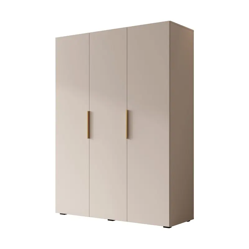 Meubella - Kledingkast Marquesa - Beige - 150 cm Direct Beschikbaar