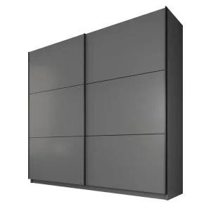Meubella - Kledingkast Samantha - Grijs - 217 cm Exclusieve Aanbieding