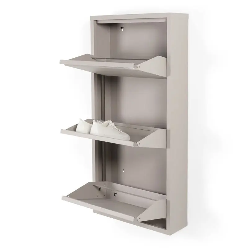 Spinder Design schoenenkast Billy 3 - Silky Taupe - 6 paar schoenen Premium