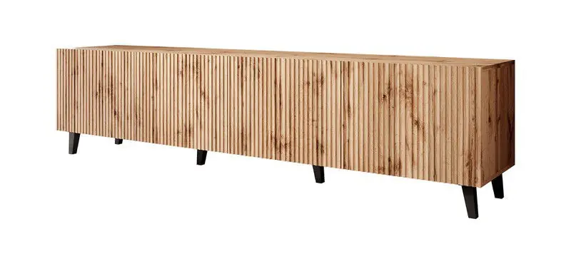 Must-Have Meubella - TV-Meubel Vintar - Eiken - 200 cm