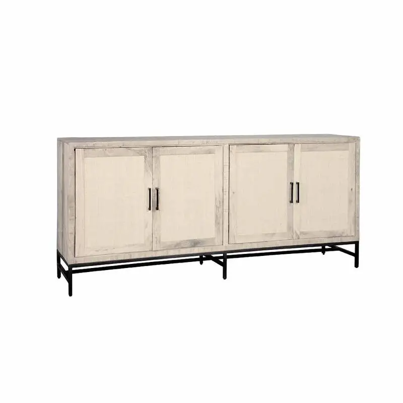 Express Levering Tower living Carini Sideboard white 4 drs. 200x45x90