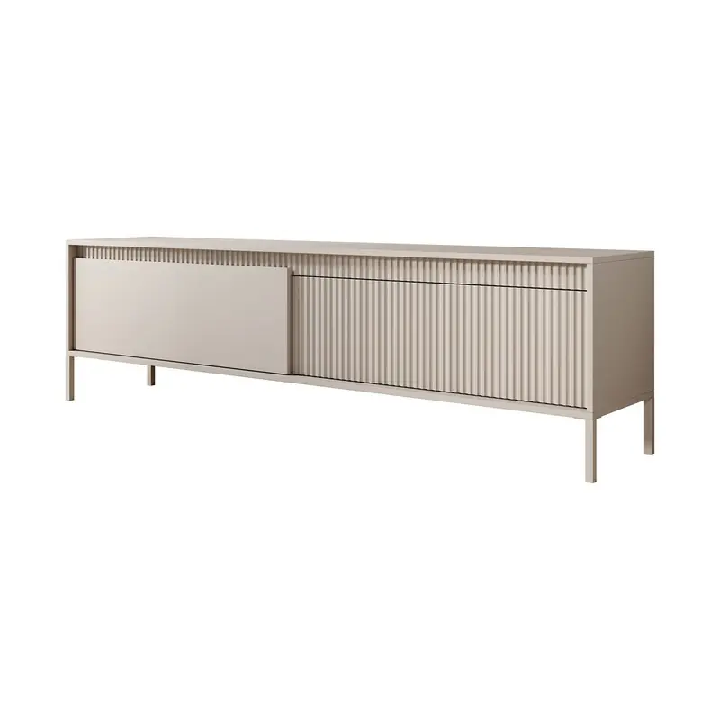 Topkwaliteit Meubella - TV-Meubel Saran - Beige - 187 cm