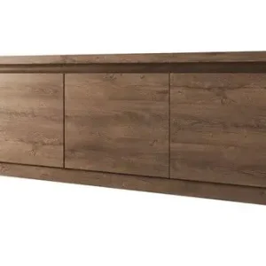 Meubella - TV-Meubel Monaco - Eiken - 4 deuren - 170 cm Gratis Verzending