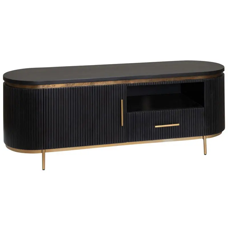 Tower living Rivello TV cabinet 1 dr. 1 drw. open niche - 150x45x55 Bulkbestelling